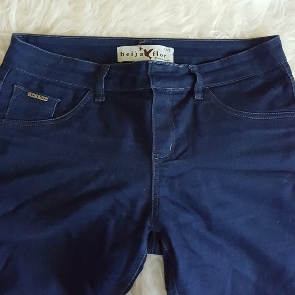 Beija Flor Denim - Beija Flor dark wash jeans, never worn, size 8.